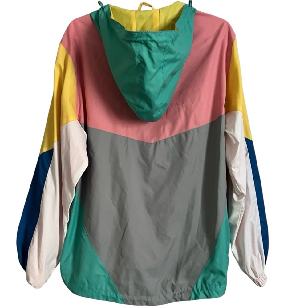 Colorblock Windbreaker Jacket - Picture 3 of 4
